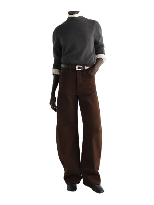 LEMAIREMaglione reversibile in cashmere Lemaire | PO0041 LK1062BK502 STONE